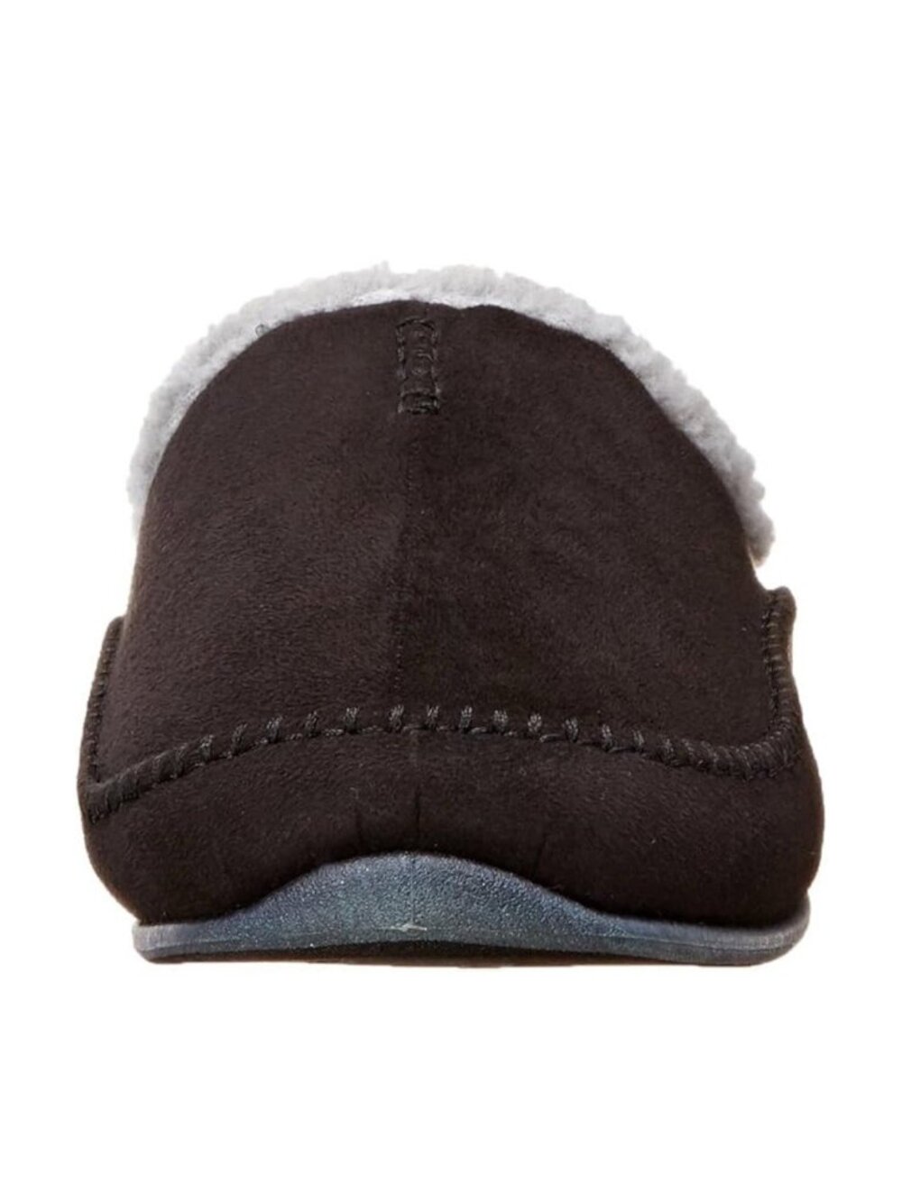 New Deer Stags Nordic Black Fleece Lined Memory Foam Slippers Men’s 11M - Picture 2 of 6